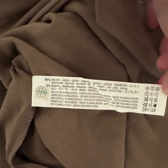 Zara Brown Cropped Mockneck/Turtleneck Sweater - Picture 3 of 4